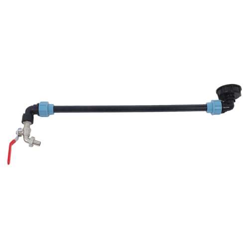 TOGEVAL Tote- Tankanschluss -Adapter Wasseranschluss Tonne Zubehör Entleerung -Tote-Wassertank-Adapter -Tote-Tank-Adapter-Kugelhahn Hydrantenadapter Sport von TOGEVAL