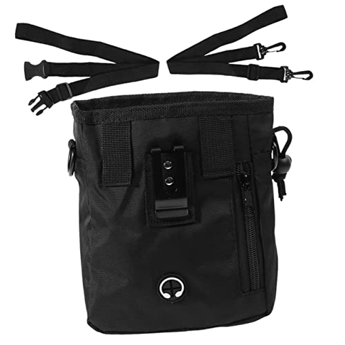 TOGEVAL Hundeleckerli-Trainingstasche mit Kordelzug tragbare Snacktasche für Haustiere Futtertasche für den Außenbereich mehrschichtiges Design für die Organisation TOGEVAL Hundeleckerli-Trainingstasche mit Kordelzug tragbare Snacktasche für Haustiere Futtertasche für den Außenbereich mehrschichtiges Design für die Organisation von TOGEVAL