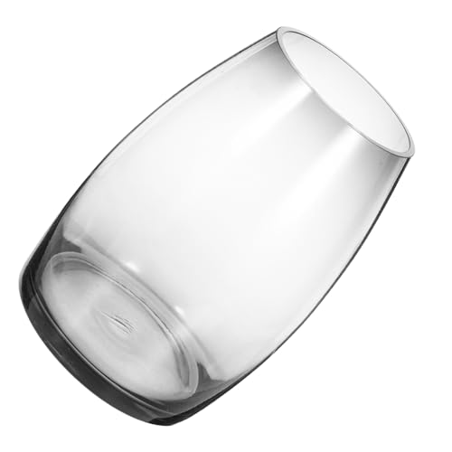 TOGEVAL Transparente Glasvase für Pflanzen Vielseitiger Micro Landscape Pflanzenhalter Kleiner Desktop Aquarium behälter für Betta Fische Modernes Dekoratives Glas Terrarium für Zuhause von TOGEVAL