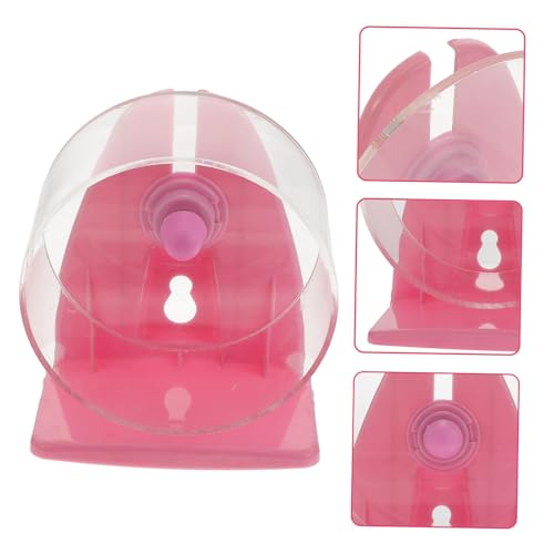 TOGEVAL Transparentes Hamsterrad aus Kratzfestem Acryl mit Stabilem Halter Geräuscharm und Sicher für Kleine Nagetiere für Hamster Meerschweinchen und Andere Kleintiere zum Gesunden TOGEVAL Transparentes Hamsterrad aus Kratzfestem Acryl mit Stabilem Halter Geräuscharm und Sicher für Kleine Nagetiere für Hamster Meerschweinchen und Andere Kleintiere zum Gesunden von TOGEVAL