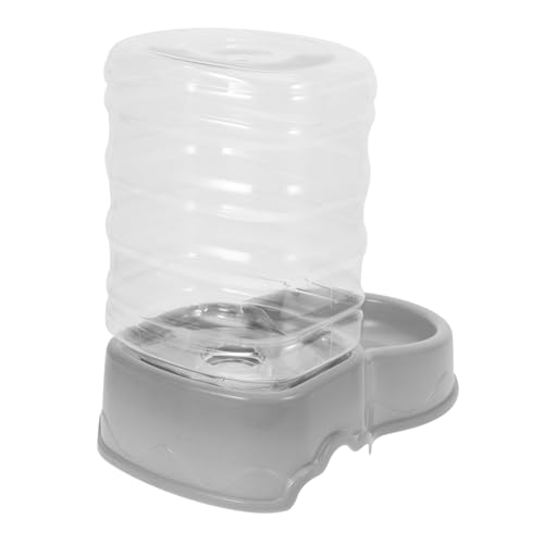 TOGEVAL Trinkbrunnen Für Haustiere Futternapf Für Katzen Automatischer Futterspender Für Katzen Katzenfutter Futternapf Für Große Hunde Futterspender Für Welpen Hundefutter Plastik Grey TOGEVAL Trinkbrunnen Für Haustiere Futternapf Für Katzen Automatischer Futterspender Für Katzen Katzenfutter Futternapf Für Große Hunde Futterspender Für Welpen Hundefutter Plastik Grey von TOGEVAL
