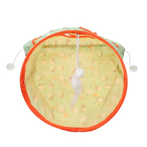 TOGEVAL Tunnelspielzeug Für Katzen Outdoor-spielset Kätzchen Spielzeug Kätzchen-tunnelspielzeug Pet-Tube-Spielzeug Katzenverstecktunnel Katzenröhrentunnel Katzentunneltasche Polyestertuch TOGEVAL Tunnelspielzeug Für Katzen Outdoor-spielset Kätzchen Spielzeug Kätzchen-tunnelspielzeug Pet-Tube-Spielzeug Katzenverstecktunnel Katzenröhrentunnel Katzentunneltasche Polyestertuch von TOGEVAL