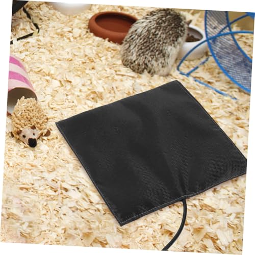 TOGEVAL USB Heizmatte für Kleine Haustiere Einstellbares Temperaturregelung Langlebiges Leichtes Heizkissen für Hamster Kaninchen Vögel für Behagliche Wärme und Komfortable Ruhe von TOGEVAL