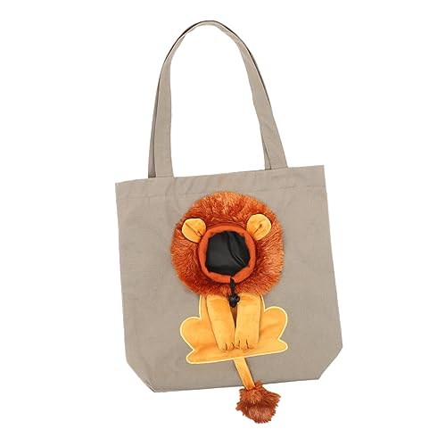 TOGEVAL Katzentragetasche Schultertasche Aus Canvas für Haustiere Tragetasche für Unterwegs Bequeme Katzentasche für Abenteuer Im Freien TOGEVAL Katzentragetasche Schultertasche Aus Canvas für Haustiere Tragetasche für Unterwegs Bequeme Katzentasche für Abenteuer Im Freien von TOGEVAL