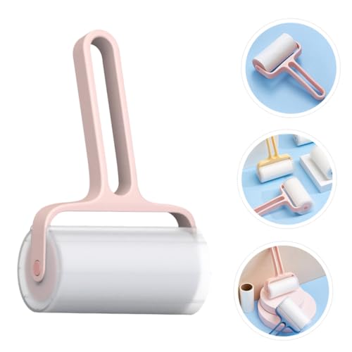 TOGEVAL Umweltfreundlicher Tragbarer Hair Removal Roller mit Abnehmbarer Schutzkappe Effektiver Tierhaarentferner für Kleidung und Teppiche Sanfte Fusselrolle für Haustierhaare Einfach zu von TOGEVAL