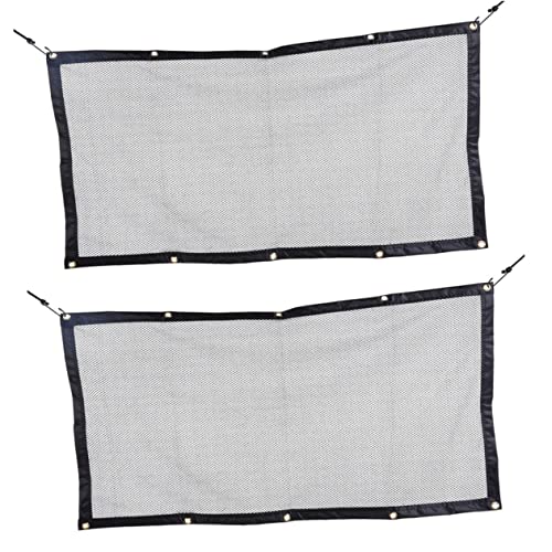 TOGEVAL Haustier-absperrgitter Abdeckung für Auto Fahrzeugnetz 2-teiliges Set 115 X 60 cm Sichere Trennwand Einfach Zu Bedienen Sicheres Reisen TOGEVAL Haustier-absperrgitter Abdeckung für Auto Fahrzeugnetz 2-teiliges Set 115 X 60 cm Sichere Trennwand Einfach Zu Bedienen Sicheres Reisen von TOGEVAL