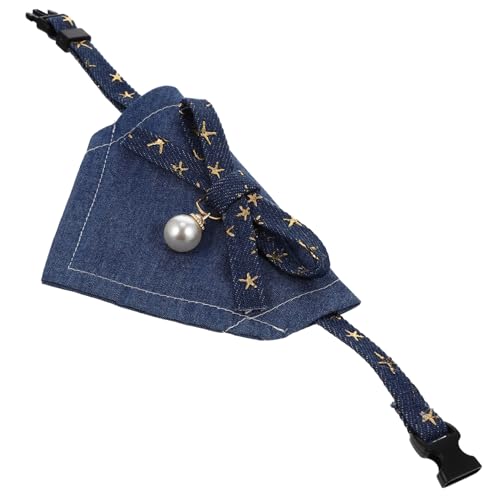 TOGEVAL Verstellbares Haustier Halstuch Dreieckstuch Leichtes Komfortables für Welpen und in S Stylishes Accessoire für Alltag und Festtage von TOGEVAL