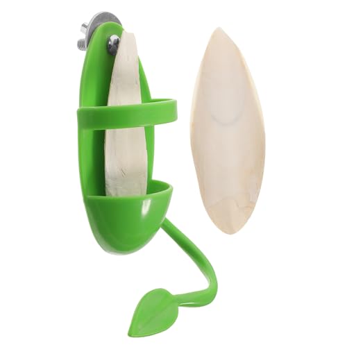TOGEVAL Vogel Futterhalter Teiliges mit Sepiaschale und Futterständer für Papageien und Heimvögel Sicherer Futterspender für Obst Gemüse und Schnecken Langlebig und Geruchsfrei Vielseitig von TOGEVAL