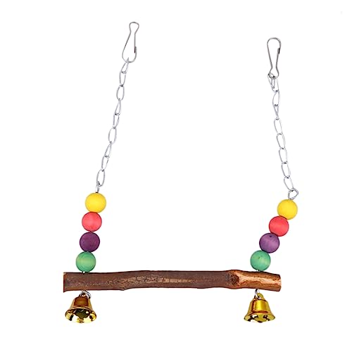 TOGEVAL Vogel Holzschaukel Für Den Innenbereich Spielzeug Vogelschaukel Für Den Innenbereich Papageien Hängespielzeug Vogel Übungsspielzeug Vogel Hängespielzeug Vogel Hängeschaukel TOGEVAL Vogel Holzschaukel Für Den Innenbereich Spielzeug Vogelschaukel Für Den Innenbereich Papageien Hängespielzeug Vogel Übungsspielzeug Vogel Hängespielzeug Vogel Hängeschaukel von TOGEVAL