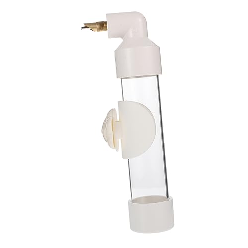 TOGEVAL Vogelkäfig Trinkflasche für Papageien PVC Wasserspender Auslaufen Langlebig Vögeln und Kleintieren Einsetzbar Einfach zu Reinigen und Sicher Aufzuhängen von TOGEVAL
