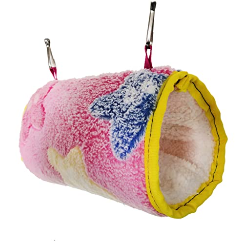 TOGEVAL Hängematte Für Kleintiere Warmer Schlafsack Plüsch Für Hamster Kanarienvögel Und Andere Kleine Haustiere Zufällige Farbe Sicheres Und Komfortables Nest TOGEVAL Hängematte Für Kleintiere Warmer Schlafsack Plüsch Für Hamster Kanarienvögel Und Andere Kleine Haustiere Zufällige Farbe Sicheres Und Komfortables Nest von TOGEVAL