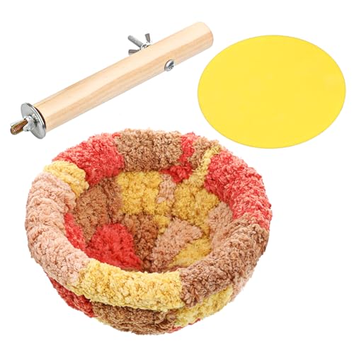 TOGEVAL Warmer Vogel Für Käfig Gemütliches Papageiennest Bett Sittich Vogelzucht Zubehör TOGEVAL Warmer Vogel Für Käfig Gemütliches Papageiennest Bett Sittich Vogelzucht Zubehör von TOGEVAL