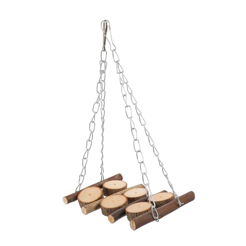 TOGEVAL Vogels chaukel Kaninchen Kauspielzeug Vogel kauen Vogel stehender Barsch Vogelstange Hängematte Sittich vogelschaukel vogelkäfig zubehör Leiter Papageienschaukelspielzeug hölzern TOGEVAL Vogels chaukel Kaninchen Kauspielzeug Vogel kauen Vogel stehender Barsch Vogelstange Hängematte Sittich vogelschaukel vogelkäfig zubehör Leiter Papageienschaukelspielzeug hölzern von TOGEVAL