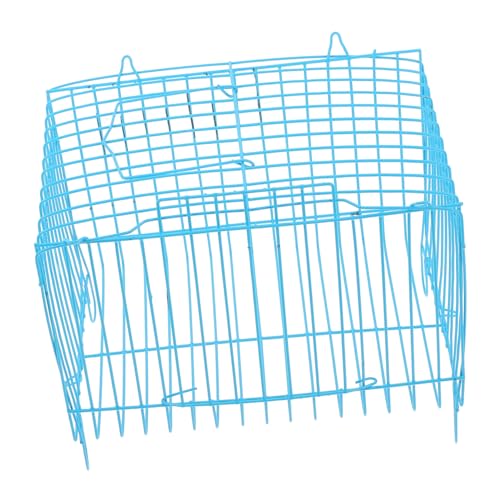 TOGEVAL Vogeltransportbox Für Unterwegs Reisetransportbox Tragbarer Käfig Aus Stahldraht Komfortables Design Für Vögel von TOGEVAL