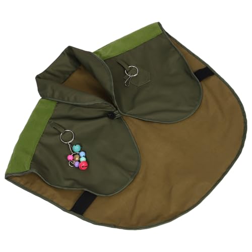 TOGEVAL Wasserdichter Papageien schulterschutz aus Dickem Material mit Knopfbefestigung Wiederverwendbare Vogel schultermatte gegen Kratzer und Vogelkot Geeignet für Outdoor und von TOGEVAL
