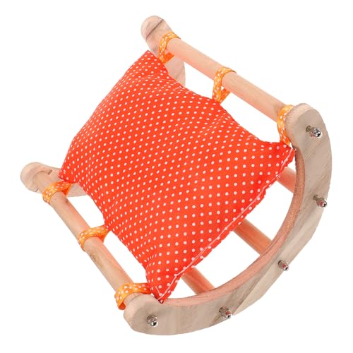 TOGEVAL Hamster Wiege Bett Warmem Nest Erhöhtes Schlafbett Für Kleintiere Für Hamster Und Meerschweinchen Stilvolles Design Für Komfort Und von TOGEVAL
