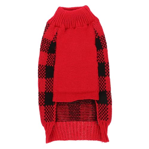 TOGEVAL Winterkleidung Für Haustiere Strickwaren Für Hunde Welpenpullover Weihnachtskostüm Für Hunde Hundebekleidung Hund Warme Kleidung Hundeweihnachtspullover Hundepullover Weste Acryl TOGEVAL Winterkleidung Für Haustiere Strickwaren Für Hunde Welpenpullover Weihnachtskostüm Für Hunde Hundebekleidung Hund Warme Kleidung Hundeweihnachtspullover Hundepullover Weste Acryl von TOGEVAL