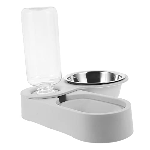 TOGEVAL Automatischer Katzenfutternapf Haustier-wasserspender-Set Edelstahl Multifunktional Für Hunde Und Katzen TOGEVAL Automatischer Katzenfutternapf Haustier-wasserspender-Set Edelstahl Multifunktional Für Hunde Und Katzen von TOGEVAL