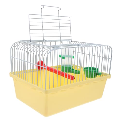 TOGEVAL Portable Vogelkäfig Mit Futter Und Wasserspender Geräumiger Transportkäfig Für Vögel Für Reisen Metall Vogelträger Für Kleine Haustiere Der Stange Zufällig TOGEVAL Portable Vogelkäfig Mit Futter Und Wasserspender Geräumiger Transportkäfig Für Vögel Für Reisen Metall Vogelträger Für Kleine Haustiere Der Stange Zufällig von TOGEVAL