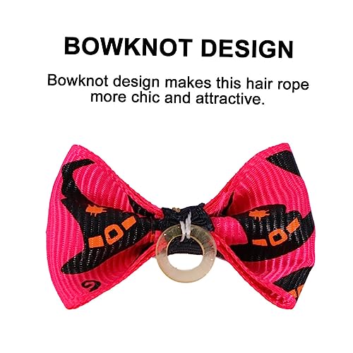 TOKIDNY 16stücke Haustier Haarseil Mit Schleife Halloween Haarhalter Haarschmuck Für Katzen Und Hunde Elastisches Haargummi Party Haaraccessoire Zufällige Farbe TOKIDNY 16stücke Haustier Haarseil Mit Schleife Halloween Haarhalter Haarschmuck Für Katzen Und Hunde Elastisches Haargummi Party Haaraccessoire Zufällige Farbe von TOKIDNY