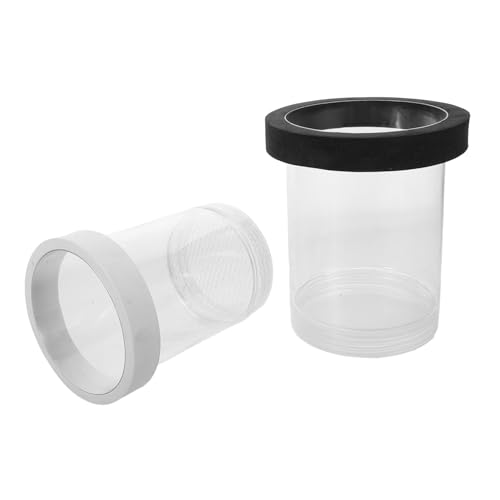TOKIDNY 2 Stück Schwimmende Brut und Isolierbox für Aquarium Kunststoff Brutkasten mit Feinem und Grobem Netz Einfach zu Reinigen Schwebendes Design für Fischaufzucht Geeignet für TOKIDNY 2 Stück Schwimmende Brut und Isolierbox für Aquarium Kunststoff Brutkasten mit Feinem und Grobem Netz Einfach zu Reinigen Schwebendes Design für Fischaufzucht Geeignet für von TOKIDNY