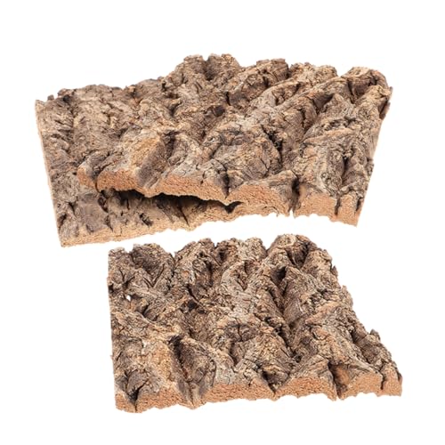 TOKIDNY 3 Stück Korkbaumrinde Terrarium Dekoration Reptilien Baumrinden Hintergrund Leicht Langlebig Einfach zu Befestigen für Terrarien und Aquarien mit Schlangen Eidechsen Geckos TOKIDNY 3 Stück Korkbaumrinde Terrarium Dekoration Reptilien Baumrinden Hintergrund Leicht Langlebig Einfach zu Befestigen für Terrarien und Aquarien mit Schlangen Eidechsen Geckos von TOKIDNY
