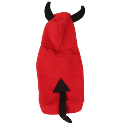 TOKIDNY Halloween Haustierkostüm Hunde Winterkleidung Grusel Verkleidung Warm Süß für Kleine Mittlere Katzen und Hunde TOKIDNY Halloween Haustierkostüm Hunde Winterkleidung Grusel Verkleidung Warm Süß für Kleine Mittlere Katzen und Hunde von TOKIDNY