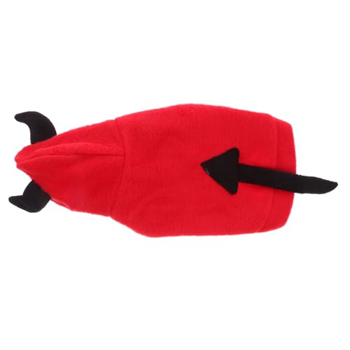 TOKIDNY Teufelskostüm Haustierkleidung Halloween Outfit für Kleine Hunde Angenehmes Bequemes Material Langlebig und Praktisch TOKIDNY Teufelskostüm Haustierkleidung Halloween Outfit für Kleine Hunde Angenehmes Bequemes Material Langlebig und Praktisch von TOKIDNY