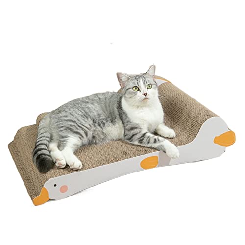 Indoor-Katzenspielzeug, Katzennest, 2 in 1 großes Katzensofa, Katzenkratzer, Katzenloungebett, for Katze, Kätzchen (Size : 60 * 26 * 17.5cm) von TONGDY