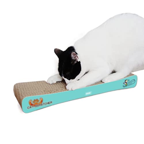 Kratzfestes Katzenkratzkissen, umkehrbarer Katzenkratzer, langlebiges Katzensofabett, entspricht Katzendehnung von TONGDY