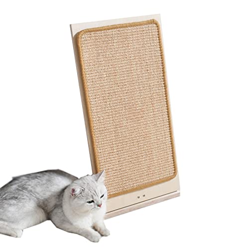 Sisal-Katzenkratzer, multifunktionaler Loungepfosten aus Karton for Katzen, langlebige Brettpolster, verhindert Möbelschäden (Size : 50 * 22 * 16cm) von TONGDY