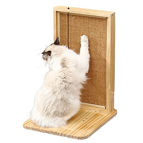 Solides Katzennest, 2-in-1-Katzenkratzer, Katzenunterlage, interaktives Kätzchenspielzeug, Möbelschutz von TONGDY