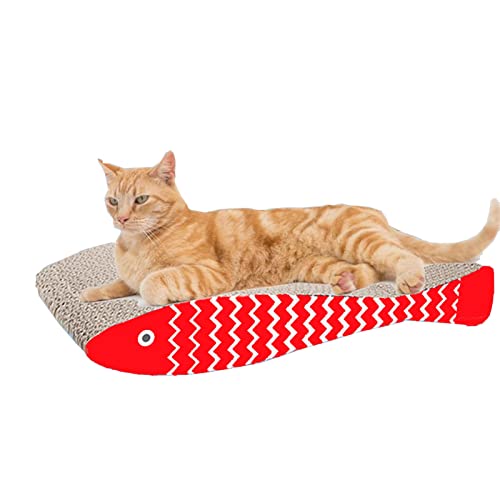 Wellpappe Cat Scratcher, Cat's Nest, Indoor Scratcher Pet Toy, Cat Scratch Pad, Cat Sofa, Schutz von Möbeln von TONGDY