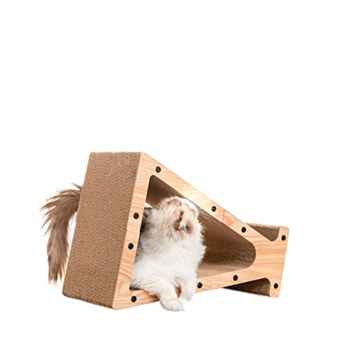 Wendbarer Katzenkratzer, Katzenkratzbaum, Interaktives Spielzeug for Katzen im Innenbereich, vertikaler Kratzbaum, schützender Couch-Sofa-Stuhl von TONGDY