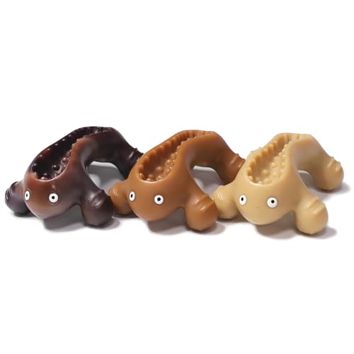 TONGKTAI Hundespielzeug, 3 Stück, robuster Nylon-Zahnreinigungsknochen für aggressive Kauer, gegen Langeweile und Stimulierung, interaktives Kauspielzeug für mittelgroße und große Rassen, Huhn, Rind, TONGKTAI Hundespielzeug, 3 Stück, robuster Nylon-Zahnreinigungsknochen für aggressive Kauer, gegen Langeweile und Stimulierung, interaktives Kauspielzeug für mittelgroße und große Rassen, Huhn, Rind, von TONGKTAI