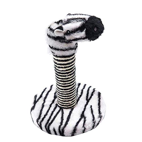 TONPOP Simulation Animal Cat Climbing Frame for Indoor Cats Kitten House Tree-Elephant (Color : Zebra) g (Color : Zebra) (Zebra) von TONPOP