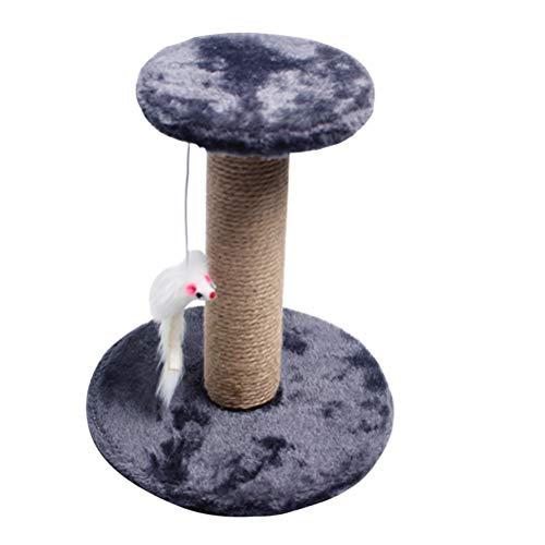 TONPOP Sisal-Katzenspielzeug Klettergerüst Kratzbrett Nest Katzen Stehsäule Lustige verschleißfeste Krallen Home Pet Furniture Supplies (Color : D) (C) von TONPOP