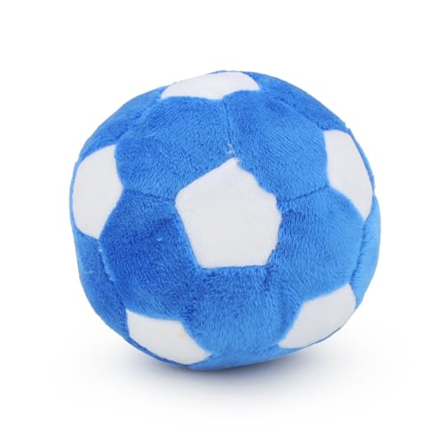 TONYFY Hundespielzeug - Plüschtier Quietschspielzeug für Welpen und kleine Hunde, Interaktives Training und Zahnen - Haustier Ball Fußball TONYFY Hundespielzeug - Plüschtier Quietschspielzeug für Welpen und kleine Hunde, Interaktives Training und Zahnen - Haustier Ball Fußball von TONYFY