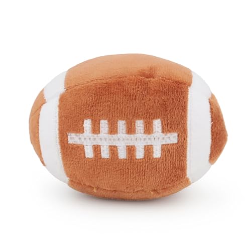 TONYFY Hundespielzeug - Plüschtier Quietschspielzeug für Welpen und kleine Hunde, Interaktives Training und Zahnen - Haustier Ball Rugby TONYFY Hundespielzeug - Plüschtier Quietschspielzeug für Welpen und kleine Hunde, Interaktives Training und Zahnen - Haustier Ball Rugby von TONYFY