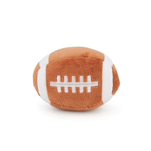 TONYFY Hundespielzeugbälle – kaubarer Plüsch-Rugby für Hunde, weicher Quietschball gefüllt mit flauschigem, Geburtstags- und Urlaubsgeschenke für Welpen, kleine und mittelgroße Rassen TONYFY Hundespielzeugbälle – kaubarer Plüsch-Rugby für Hunde, weicher Quietschball gefüllt mit flauschigem, Geburtstags- und Urlaubsgeschenke für Welpen, kleine und mittelgroße Rassen von TONYFY