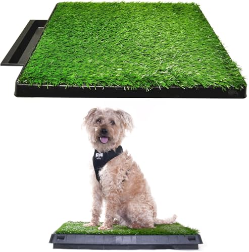 TOOSOAR Hundetoilette Wohnung mit Kunstrasen, Hundeklo für Zuhause, Hundetoiletten für Kleine Mittelgroß Hunde, 58 * 45.5 cm TOOSOAR Hundetoilette Wohnung mit Kunstrasen, Hundeklo für Zuhause, Hundetoiletten für Kleine Mittelgroß Hunde, 58 * 45.5 cm von TOOSOAR