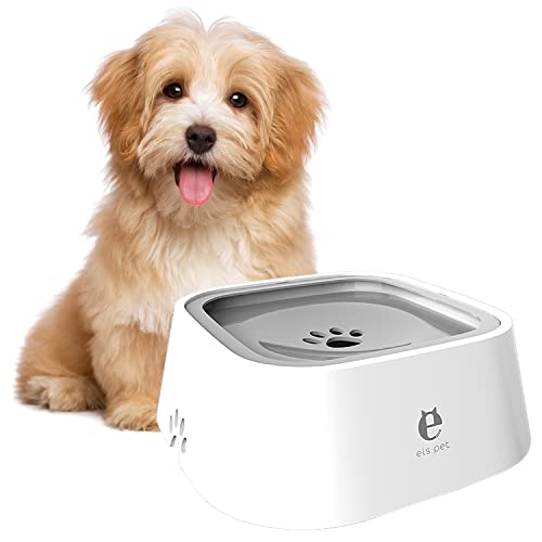 TOOSOAR Wassernapf für Hunde, 1.5L Hunde Wassernapf Kein Feuchter Mund, Trinknapf Katzen Hund Anti Schlabber, für Haustiere & Innen & Draußen & Auto von TOOSOAR