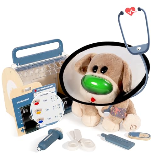 TOP BRIGHT Interaktives Plüschspielzeug für Hunde und Haustiere von TOP BRIGHT