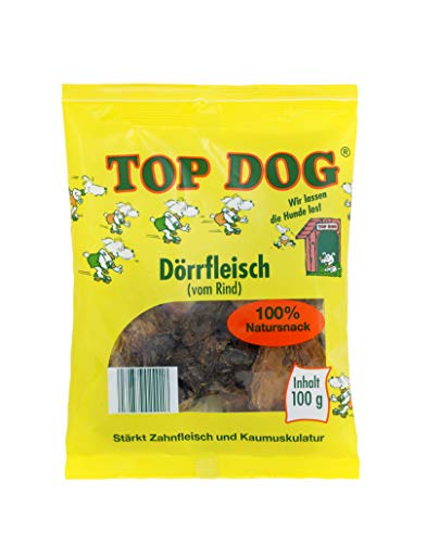 TOP Dog Dörrfleisch - vom Büffelschlund, 100g (1 x 100g) von TOP DOG Heimtiernahrungs GmbH