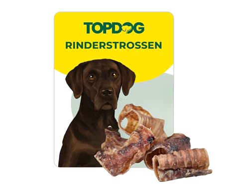 Topdog Rinderstrossen für Hunde 250g - schonend Luftgetrocknet - 100% natürlich ohne Zusatzstoffe - Kauartikel - Langanhaltender Kaugenuss mit viel Proteinen Topdog Rinderstrossen für Hunde 250g - schonend Luftgetrocknet - 100% natürlich ohne Zusatzstoffe - Kauartikel - Langanhaltender Kaugenuss mit viel Proteinen von TOP DOG Heimtiernahrungs GmbH
