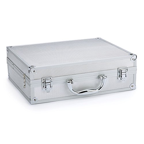 TOP PERFORMANCE Clipper Cases – Robuste Aluminium-Schermaschinen-Hüllen für professionelle Haustierpfleger, Chrom TOP PERFORMANCE Clipper Cases – Robuste Aluminium-Schermaschinen-Hüllen für professionelle Haustierpfleger, Chrom von TOP PERFORMANCE