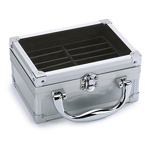 TOP PERFORMANCE Professionelle Scherklingen – langlebige Aluminium-Klingen-Hüllen für professionelle Fellpfleger, Chrom TOP PERFORMANCE Professionelle Scherklingen – langlebige Aluminium-Klingen-Hüllen für professionelle Fellpfleger, Chrom von TOP PERFORMANCE