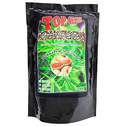 TOP SECRET Cannabis-Edition Boilies 16mm Roasted Peanut 1Kg TOP SECRET Cannabis-Edition Boilies 16mm Roasted Peanut 1Kg von TOP SECRET