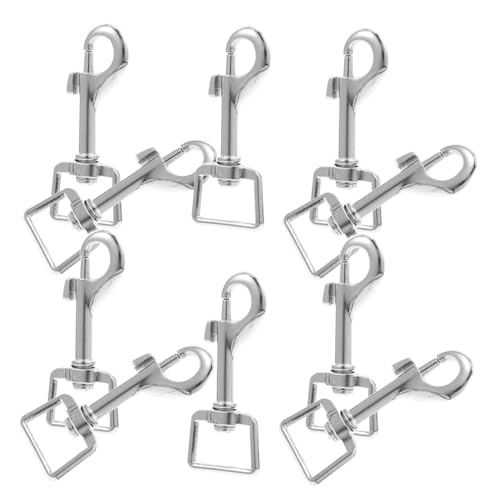 TOPBATHY 10stücke Drehbare Karabinerhaken Für Hundeleinen Gefederte Karabinerhaken Hundeleinenclips Drehbarer Haken Sicherer Hundekettenclip Leinenverschluss Gurtclip Für Katzenleinen TOPBATHY 10stücke Drehbare Karabinerhaken Für Hundeleinen Gefederte Karabinerhaken Hundeleinenclips Drehbarer Haken Sicherer Hundekettenclip Leinenverschluss Gurtclip Für Katzenleinen von TOPBATHY