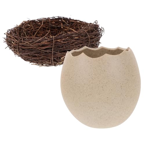 TOPBATHY Modellierschale Für Lebensmittel Dessertschale Vogelnest Keramikschale Aufbewahrungsschale Für Trockenfrüchte 1 Set von TOPBATHY
